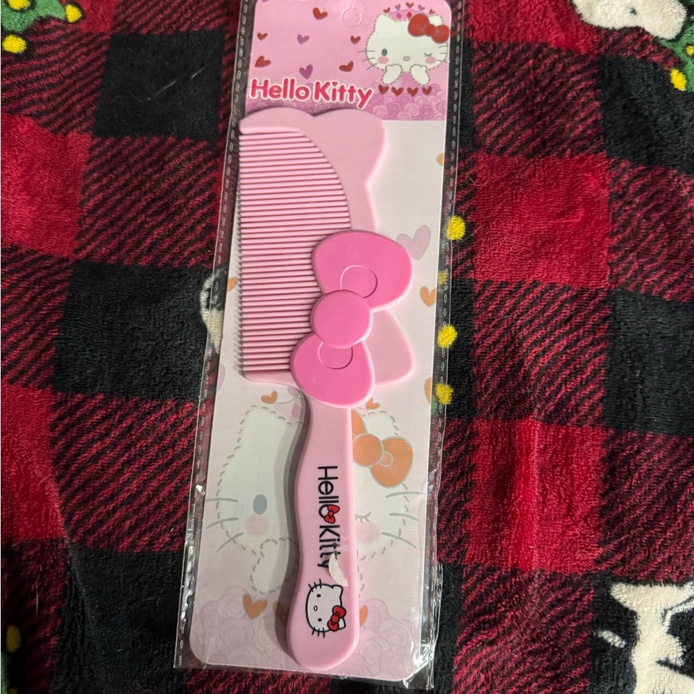 Hello Kitty Pink Bow Hair Comb